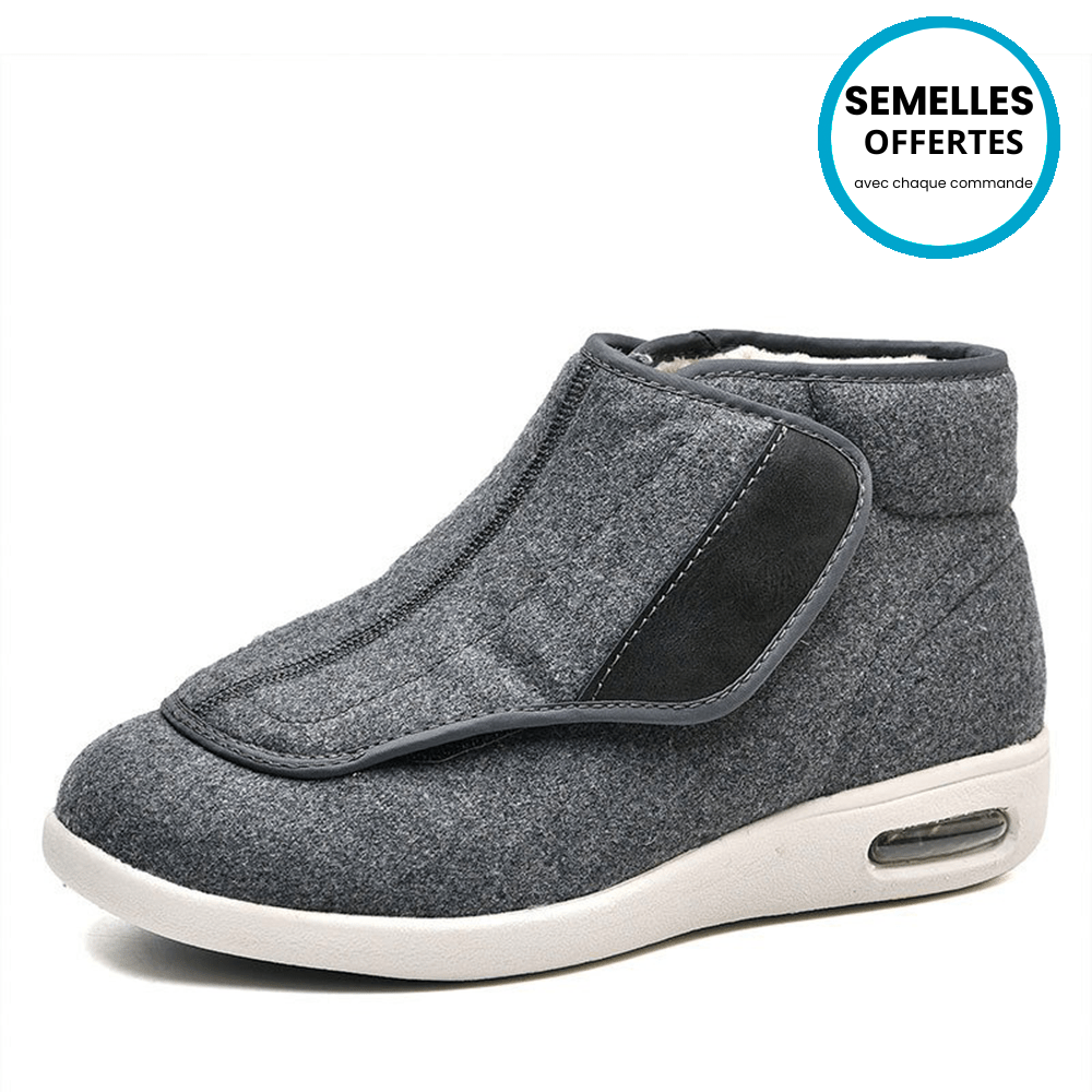 Bottes orthopédiques pour diabétiques Ortho Diabetic Pro High + semelles intérieures GRATUITES