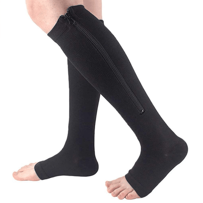 Chaussettes de compression pour jambes gonflées
